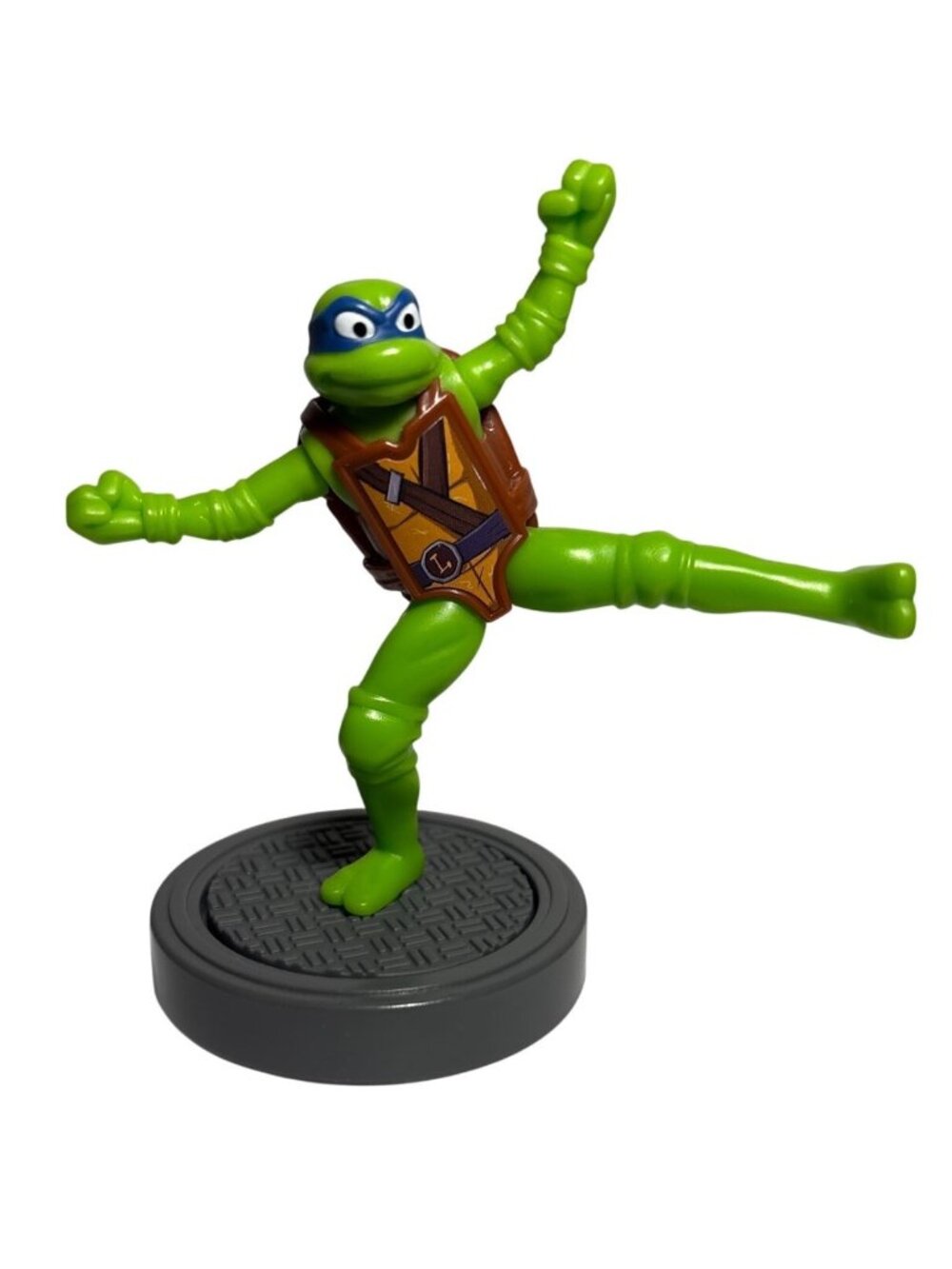 Teenage Mutant Ninja Turtles Leonardo Burger King Toy Figure 2026 Viacom